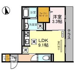 ラルジュ飯塚（高崎市飯塚町）の物件間取画像